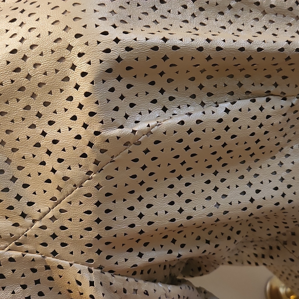 BLK Label Tan Chico's leather jacket, 1 - Picture 2 of 10